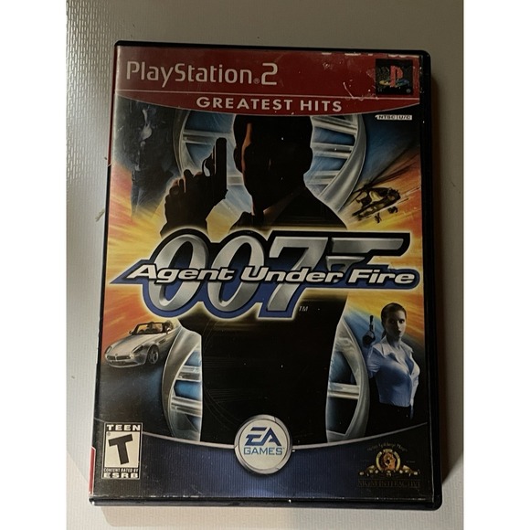 PlayStation 2 007 Agent Under Fire Greatest Hits - No Manual - Picture 1 of 3